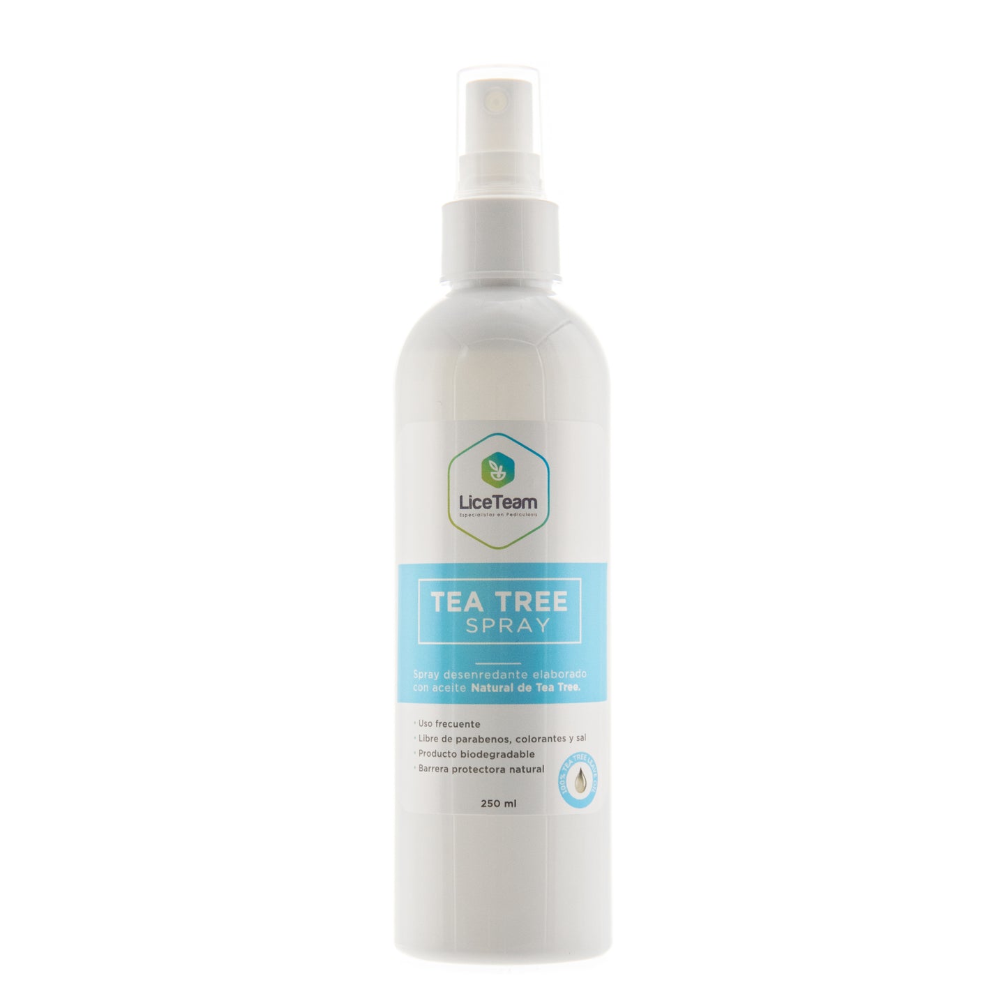 Spray Repelente de Piojos Tea Tree 250 ml